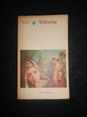 CHARLOTTE BRONTE - VILLETTE