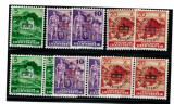 Liechtenstein 1937 - Oficiale, Mi20-22 lot neuzat