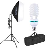 Cumpara ieftin Softbox, Bec fluorescent 145w spiralat 5500k, trepied 200cm reglabil, geanta de transport