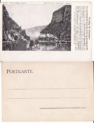 Orsova - Dunarea la Cazane- clasica 1899 foto