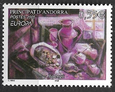 C539 - Andorra fr. 2005 - Europa ,neuzat,perfecta stare