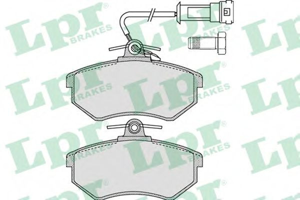 Set placute frana,frana disc AUDI A4 Avant (8D5, B5) (1994 - 2001) LPR 05P1137