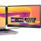 Monitor Extensibil Dublu Laptop 13-16.5 inch, Ecran 12 inch IPS Full HD 1080P, 60Hz, Plug and Play, USB-C, Compatibil Windows MacOS Linux Android, Por