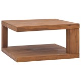 Cumpara ieftin Măsuță de cafea, 65x65x33, lemn masiv de tec