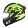 Casca integrala MT Stinger 2 Zivze C3 galben fluor mat, MT Helmets