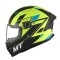 Casca integrala MT Stinger 2 Zivze C3 galben fluor mat