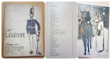 G324-I-Album mare caricaturi militare primul razboi-LOCOTENENTUL anii 1900 de ED. THOENNY- Critica sociala, 30 litografii.