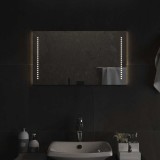 vidaXL Oglindă de baie cu LED, 70x40 cm 151726