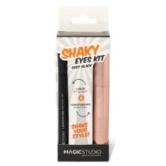 Set pentru ochi Rimel + Dermatograf Shaky Negru intens, 1 bucata, Magic Studio