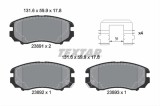 Set placute frana TEXTAR 2389105