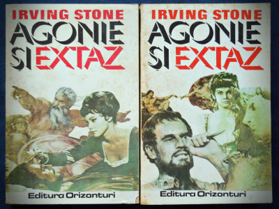 AGONIE SI EXTAZ - IRVING STONE - ED. ORIZONTURI foto