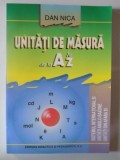 UNITATI DE MASURA DE LA A LA Z de DAN NICA , 2003