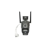 Camera de supraveghere lentila duala 8MP, P2P WIFI 4G 1080P, PTZ cu senzor de miscare, detectie umana si aplicatie V380 Pro Cod: DISMN57 Automotive Tr, Oem