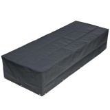 Nature Husă mobilier de grădină pentru scaune rabatabile, 205x78x40 cm 407089