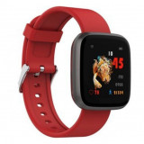 Cumpara ieftin Ceas Smartwatch iUni H5, Touchscreen, Bluetooth, Notificari, Pedometru, Red