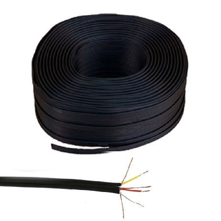 CABLU 3RCA NEGRU ROLA - KAB0201