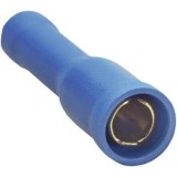Papuci electrici izolati, mama, albastru Rotund, terminale pe cablu, 4,5 mm, lungime 22,7 mm, crimpat, 546, 10 buc. la blister Carpoint AutoDrive ProP