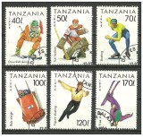 TANZANIA 1994 - SPORT , TIMBRE STAMPILATE