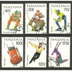 TANZANIA 1994 - SPORT , TIMBRE STAMPILATE