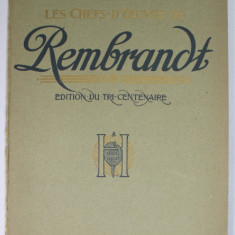 LES CHEFS - D 'OEUVRE DE REMBRANDT , par EMILE MICHEL , LIVRAISON V , EDITIONS DU TRI- CENTENAIRE , 1906