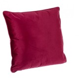 Cumpara ieftin Set 2 perne decorative poliester visiniu Artemis 50x50 cm