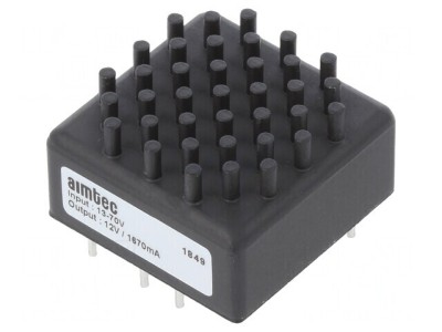 Convertor DC/DC 20W 13-70V la 12V 1.67A 1x1 foto