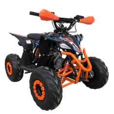 Atv 125cc NCX Furious Six Sport 6 4T benzina negru/portocaliu