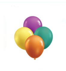 Set 10 baloane pentru Petrecere diferite culori - 13 cm