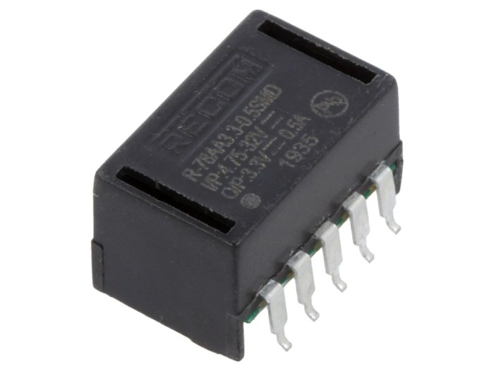 Convertor DC/DC 3.3V 0.5A