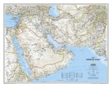 National Geographic: Middle East Classic Wall Map (30.25 X 23.5 Inches)
