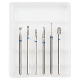Cumpara ieftin Capete Freza Unghii LUXORISE #16, set 6 buc