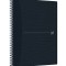 Caiet Cu Spirala A4+, Oxford Origins, 70 File-90g/mp, Scribzee, Coperta Pp - Matematica - Negru