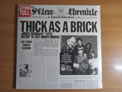 LP (vinil vinyl) Jethro Tull &amp;ndash; Thick As A Brick (Steven Wilson Remix) (SIGILAT) foto