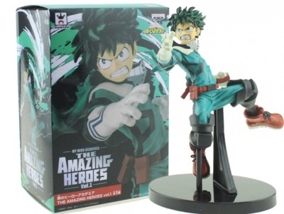 Figurina My Hero Academia Midoriya Izuku 17 cm foto
