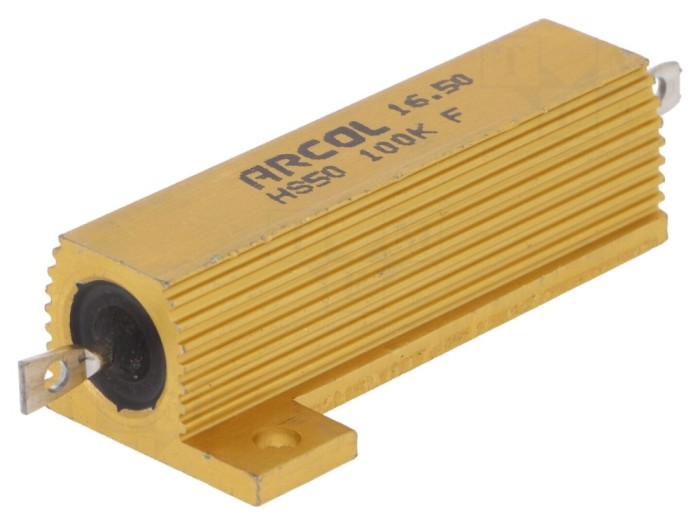 Rezistor Bobinat 100k&Omega; 50W &plusmn;1%