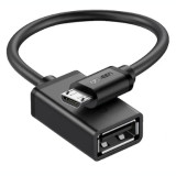 Cumpara ieftin Cablu Adaptor Ugreen OTG US133 Micro-USB(T) to USB 2.0(M) Negru