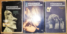 Etnografia continentelor - Tolstov, Levin, Ceboksarov - 3 vol. foto