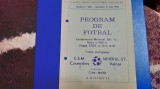 Program CSM Caransebes - Minerul St. Vulcan