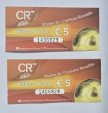 2 bilete intrare Muzeul CR7, Cristiano Ronaldo, Funchal, Madeira, Portugalia
