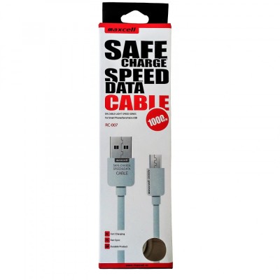 Cablu de date Micro USB MaXcell Safe Charge Speed Data Cable foto
