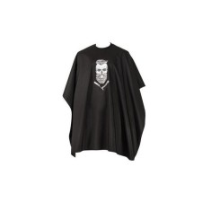 Pelerina profesionala Barber Skull rock&amp;roll 127 x 147 cm