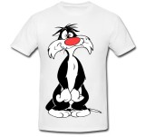 Tricou &quot; Sylvester sad &quot;