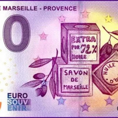 !!! 0 EURO SOUVENIR - FRANTA , SAPUNUL DE MARSILIA - 2017.1 - UNC