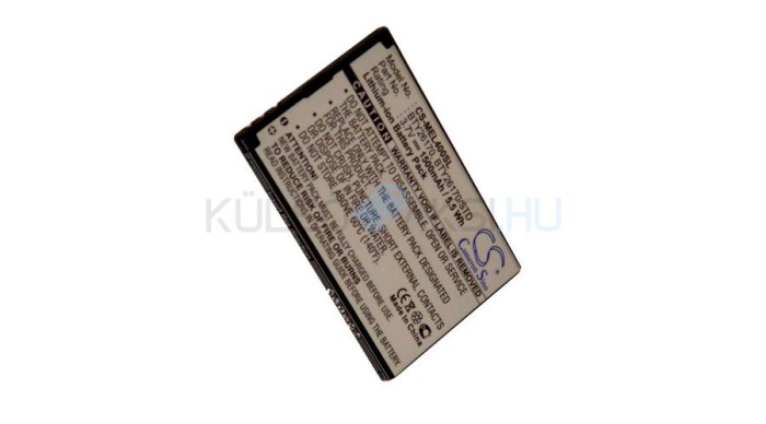 Baterie de telefon mobil VHBW Elson BTY26170 - 1700mAh, 3.7V, Li-ion