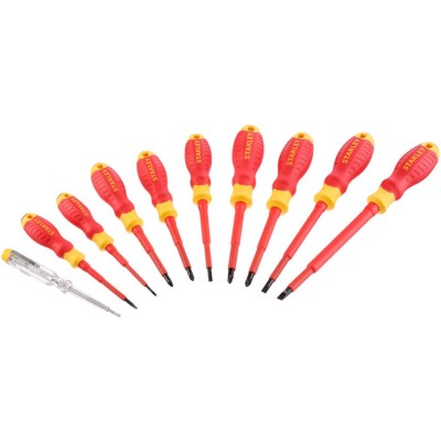 Stanley STHT60032-0 Set Surubelnite izolate VDE 2xPZ, 2xPH, 5xSL, tester ProAdvanced PowerfulTools foto