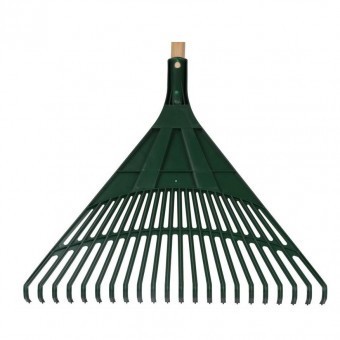 Grebla din plastic Strend pro R122, coada lemn 130 cm, 22 dinți, latime 49 cm foto