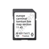 SD Card hărți navigație Renault Carminat Tomtom Live Europa 2026 &ndash; Modele Renault 2011&ndash;2013