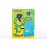 Set garnituri cu semeringuri pentru drujba Micul Padurar 5200 GF-0301