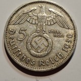 Germania Nazista 5 reichsmark 1936 D argint