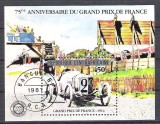 Central African Republic 1981 Cars, perf. sheet, used O.016, Stampilat